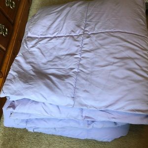 King size Comforter lavender